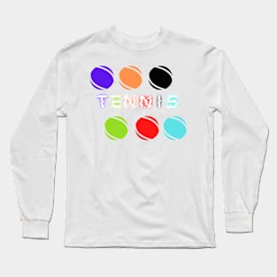 Cool Tennis Long Sleeve T-Shirt